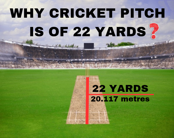 क्रिकेट की पिच हमेशा 22 गज ही क्यों होती है