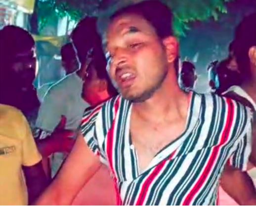 भीड़ की तानाशाही, व्यापारी को पीटा, मुकदमा दर्ज