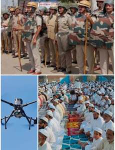 मुरादाबाद में जुम्मे की नमाज को लेकर सख्त हुई पुलिस,