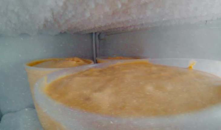 flour kept in the fridge