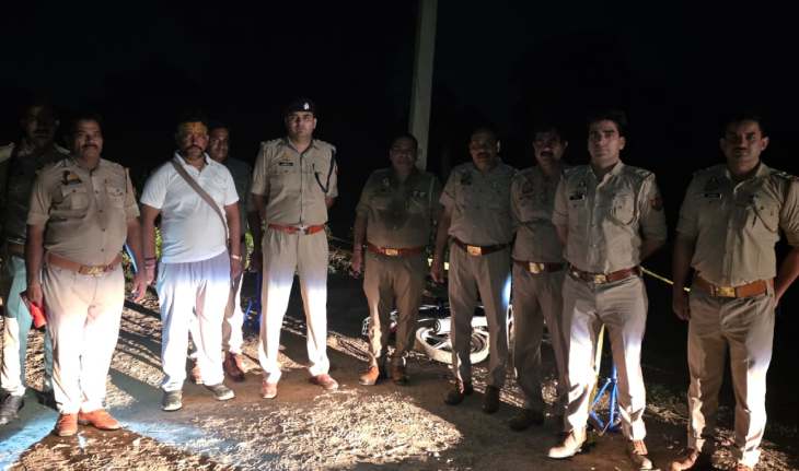 यमुना एक्सप्रेसवे पर मुठभेड़,