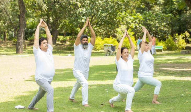 exercises early in the morning