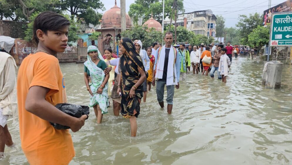 mathura flood