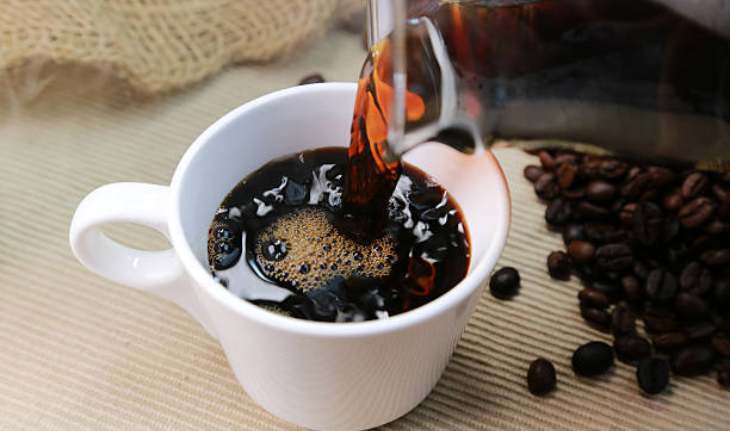 black coffee