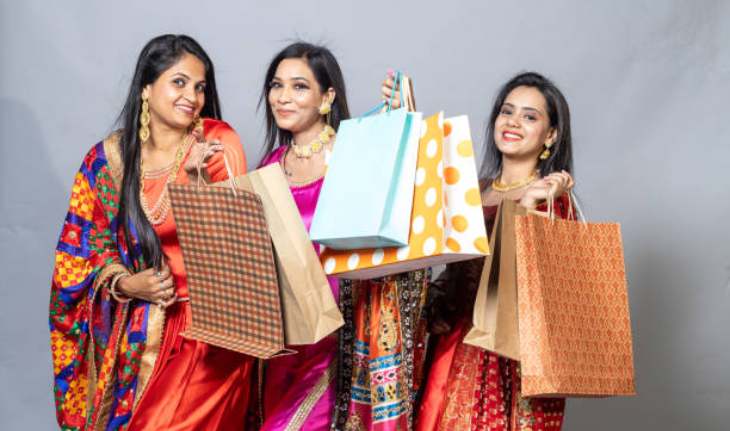 Shopping for Karwa Chauth