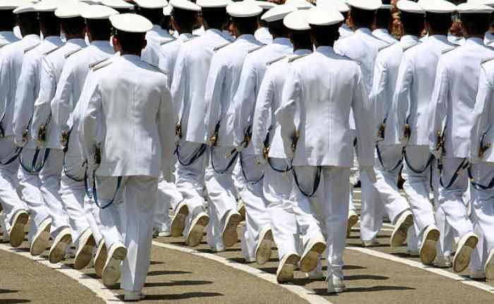 Navy officer after 12th