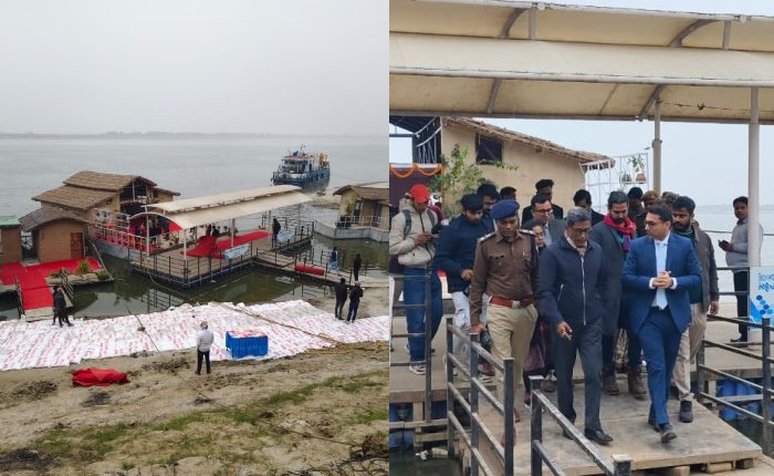 Bhojpuri's first amphibious house becomes an attraction, Chief Secretary secretly inspects it.