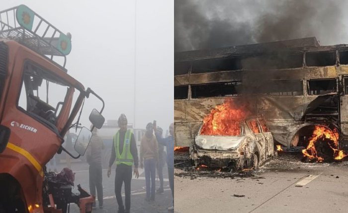 Fog wreaks havoc in Mathura