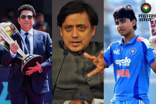 Vaibhav Suryavanshi compared to Sachin, Shashi Tharoor's statement creates an earthquake!