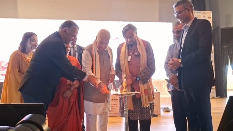Nalanda Literature Festival 2025 creates history, inaugurated by Governor, Shashi Tharoor and Sohan Mansingh