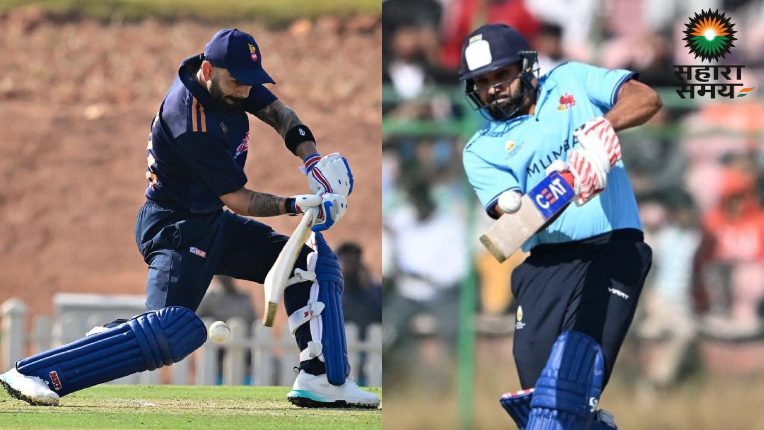 Rohit and Virat smash centuries in Vijay Hazare Trophy