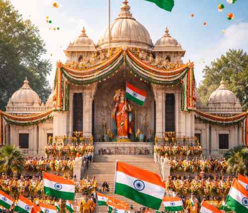 Republic Day India temple