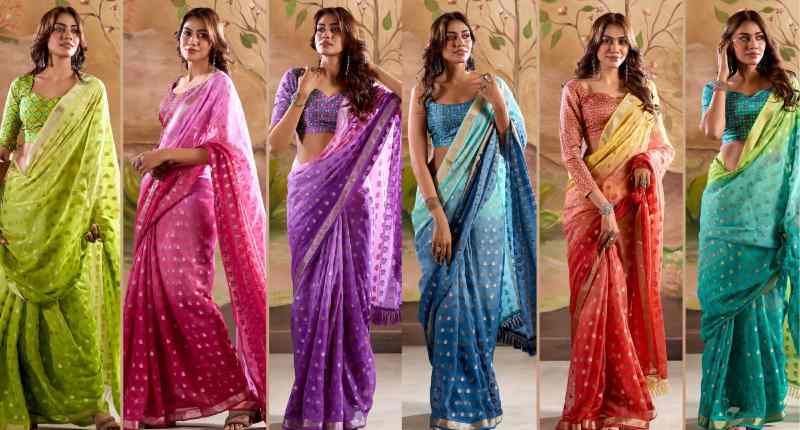 Farewell Party Saree Ideas