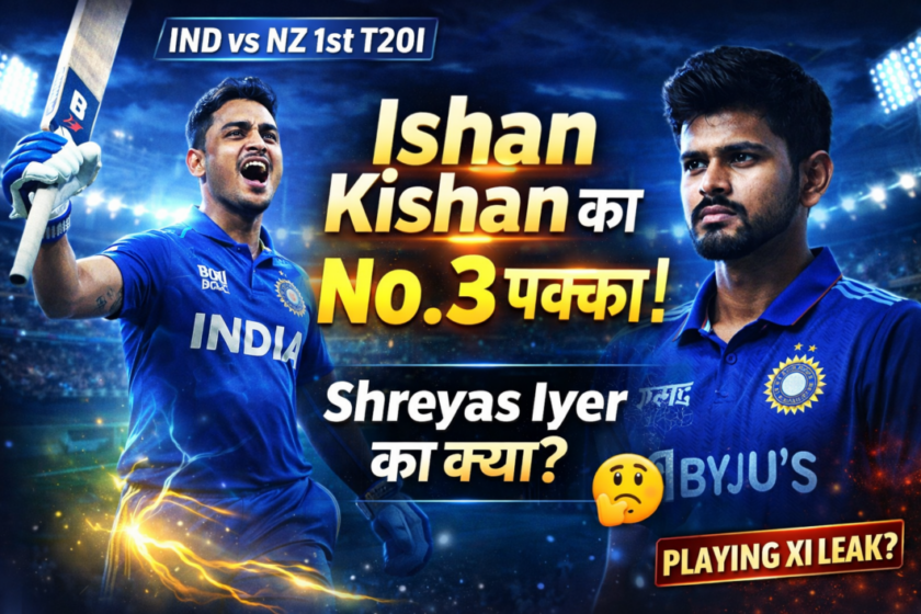 IND vs NZ 1st T20I Playing XI: Kishan confirmed at No. 3! What about Iyer?