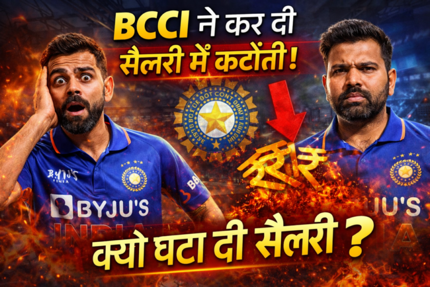 BCCI makes major changes: Rohit-Virat's salaries cut, A+ category abolished!