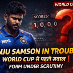IND vs NZ: संजू सैमसन की T20 फॉर्म पर उठे सवाल, वर्ल्ड कप से पहले बढ़ी टेंशन