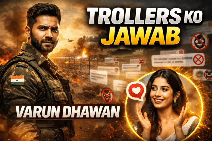 BORDER 2 is a blockbuster! Varun Dhawan gives a befitting reply to his haters, Janhvi Kapoor offers her support.