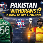 अगर पाकिस्तान T20 विश्व कप से हटता है तो Uganda को मिलेगा मौका!