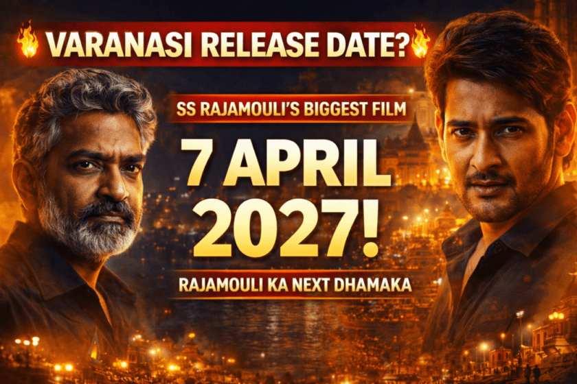 Mahesh Babu-Rajamouli's 'VARANASI' to release on April 7, 2027! Hoardings cause a stir