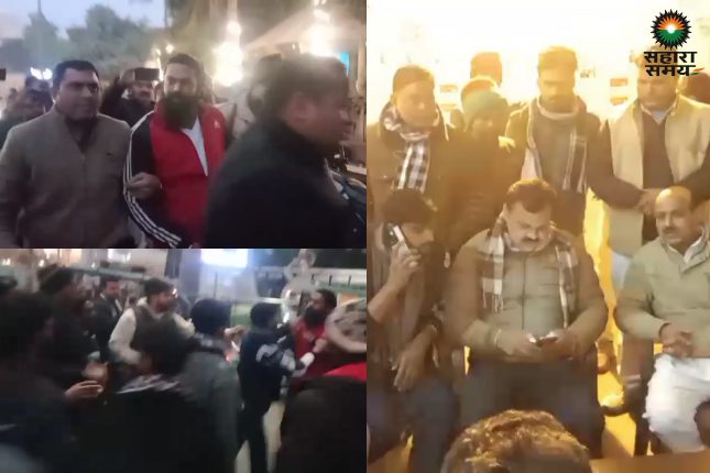 Assault on SP leader: Karni Sena secretary detained!