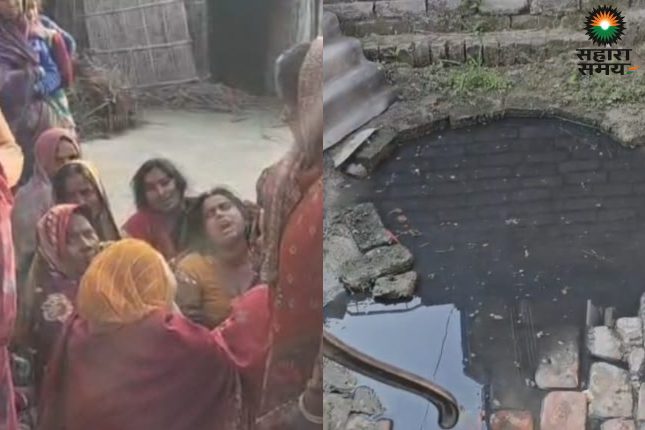 Kushinagar: A drain without railings became the death of two innocent children, mourning spread in the village.