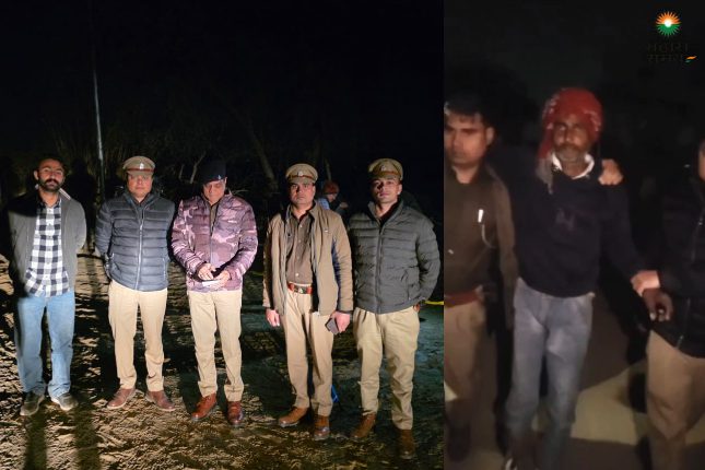 Wife strangled and thrown in field, husband and history-sheeter accomplice arrested in encounter