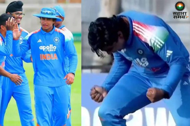 Before batting, Suryavanshi created a sensation with his bowling, performing a miracle in just 2 balls.