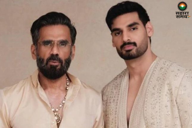 Suniel Shetty pens an emotional message for son Ahan on the release of 'Border 2'