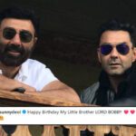 ‘हैप्पी बर्थ डे लार्ड बॉबी’: सनी देओल ने कुछ इस तरह बिया बॉबी देओल को बर्थडे विश