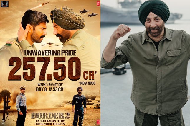 Sunny Deol's Border 2 turns out to be a box office hit, earning this much in 8 days