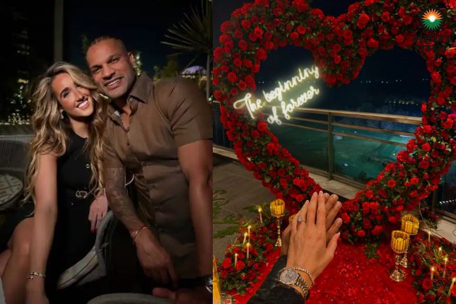 Shikhar Dhawan's engagement: Gabbar did mehendi with Sophie Shine