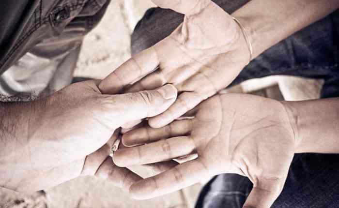 Hand lines for marriage