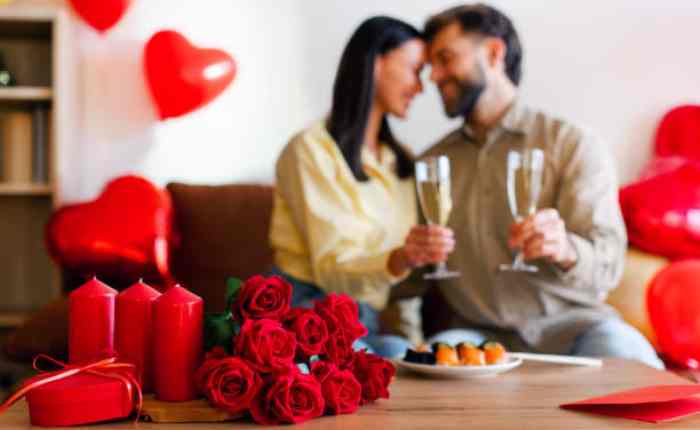 Valentine Day Celebration at Home