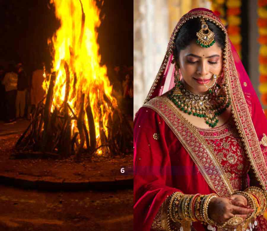 First Holi after marriage