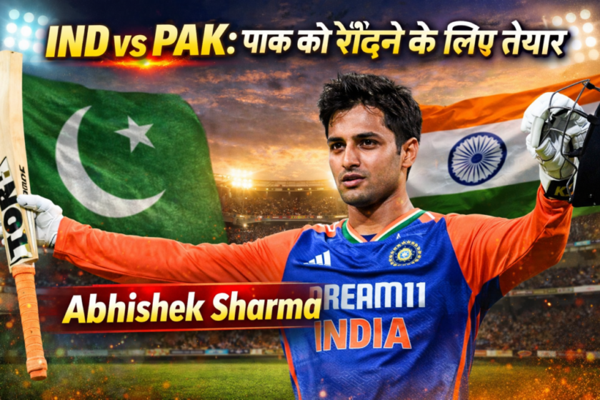 IND vs PAK: Abhishek Sharma ready to crush Pakistan