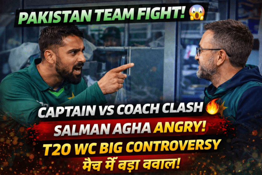 T20 WC Big Controversy: Pak captain Salman Ali Agha and coach Hesson get into a heated argument
