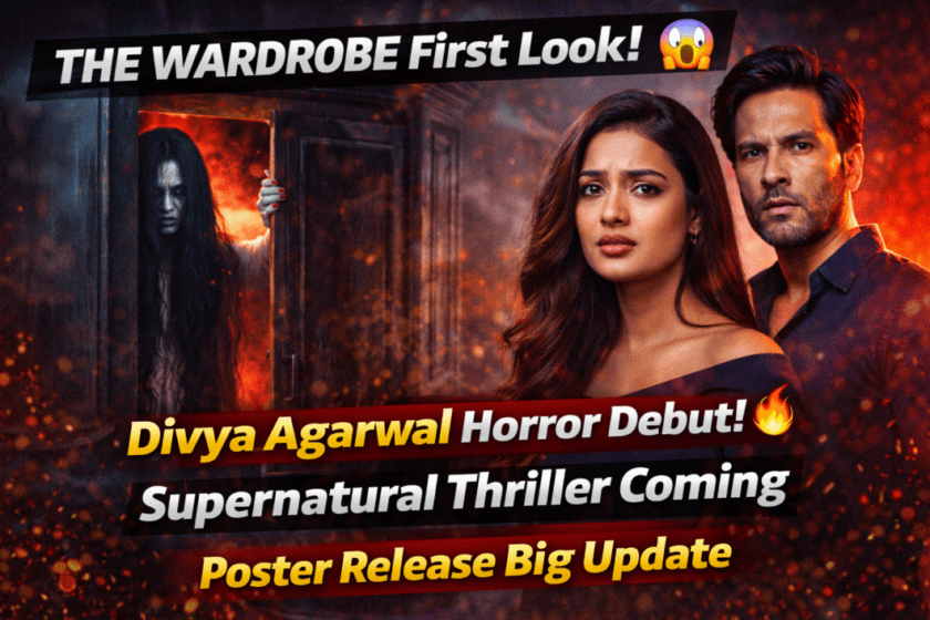 Poster of horror-thriller 'THE WARDROBE' released, Divya Agarwal's Bollywood debut