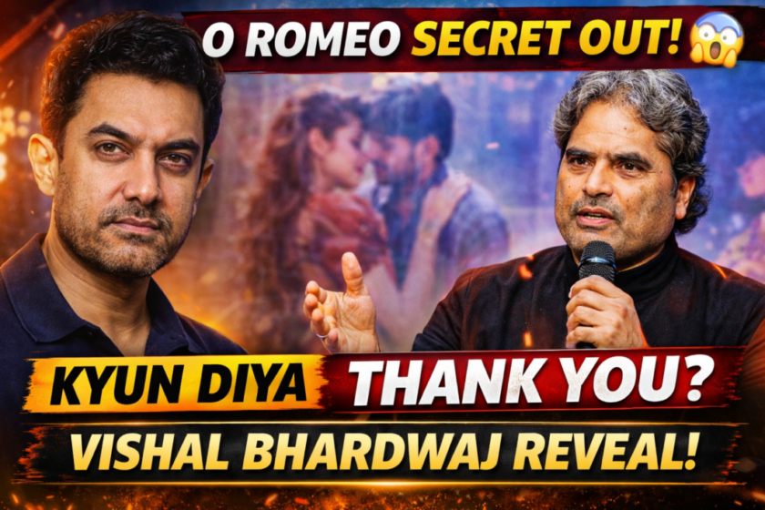 Why was Aamir Khan told Thank You in 'O Romeo'?