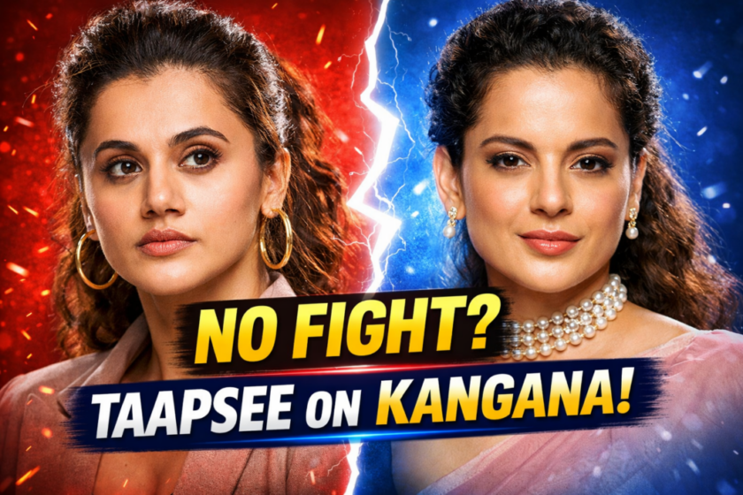 "Someone who doesn't want it," Taapsee's retort to Kangana's spat