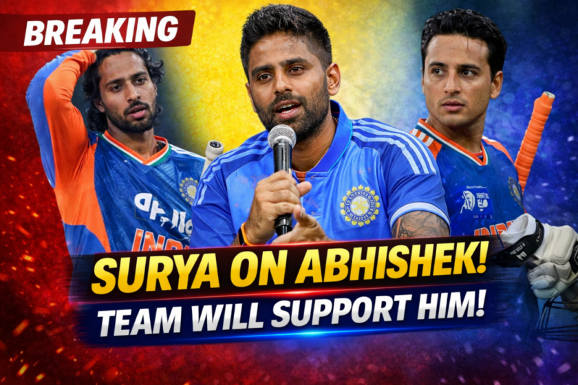 Concerned about the form of Abhishek and Tilak, captain Suryakumar Yadav made a big statement.