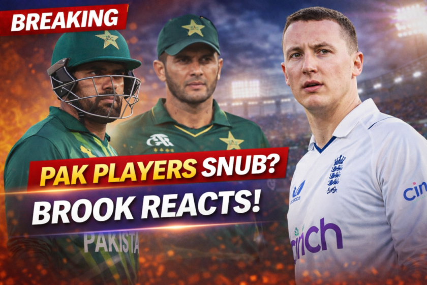 It is shameful that Pakistani players are not playing in The Hundred - Harry Brook