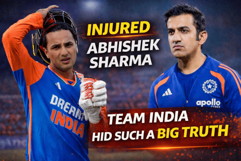 Abhishek Sharma is injured, Team India hid such a big truth