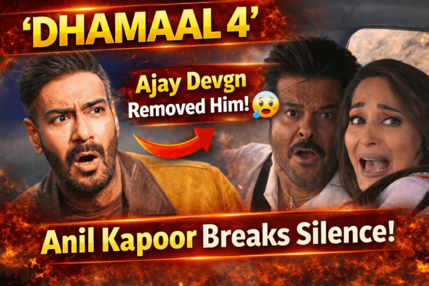 Ajay Devgn got him fired from 'Dhamaal 4'! Why did Anil Kapoor say this?