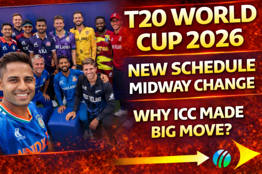 T20 World Cup 2026: Schedule changed midway, find out why ICC took this big decision