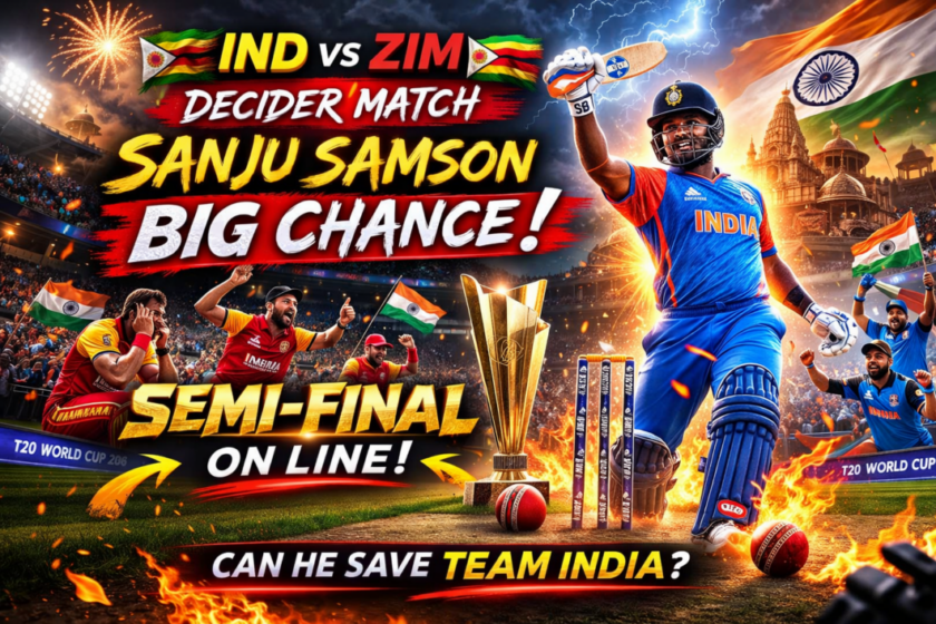 IND vs ZIM: If Sanju Samson performs well in the decisive match, he will create havoc in the Semi-Final.