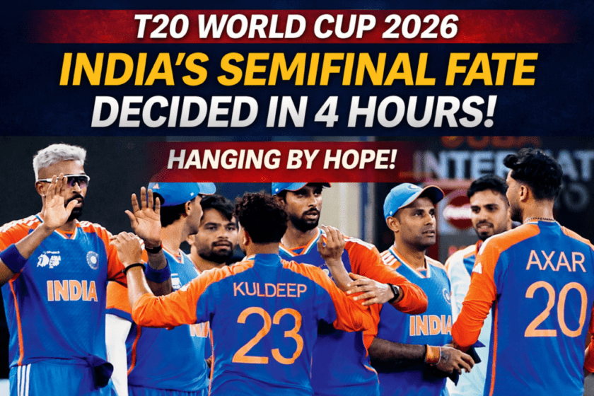 T20 World Cup 2026: India rely on luck! Decision will be made in just 4 hours