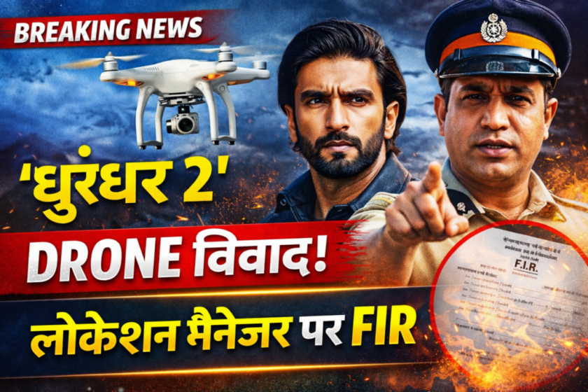 FIR filed against location manager for flying drone during 'Dhurandhar 2' shoot