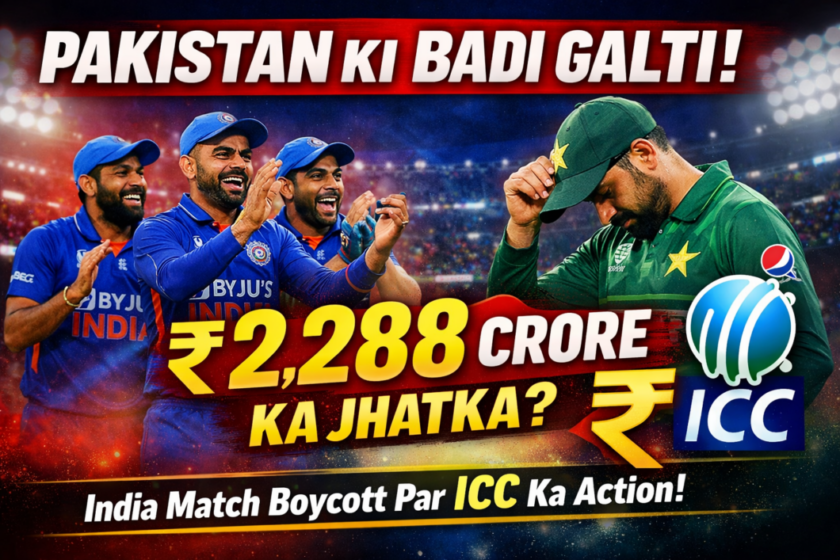 T20 World Cup 2026: Will ICC charge Pakistan Rs 2,288 for boycotting India's match?