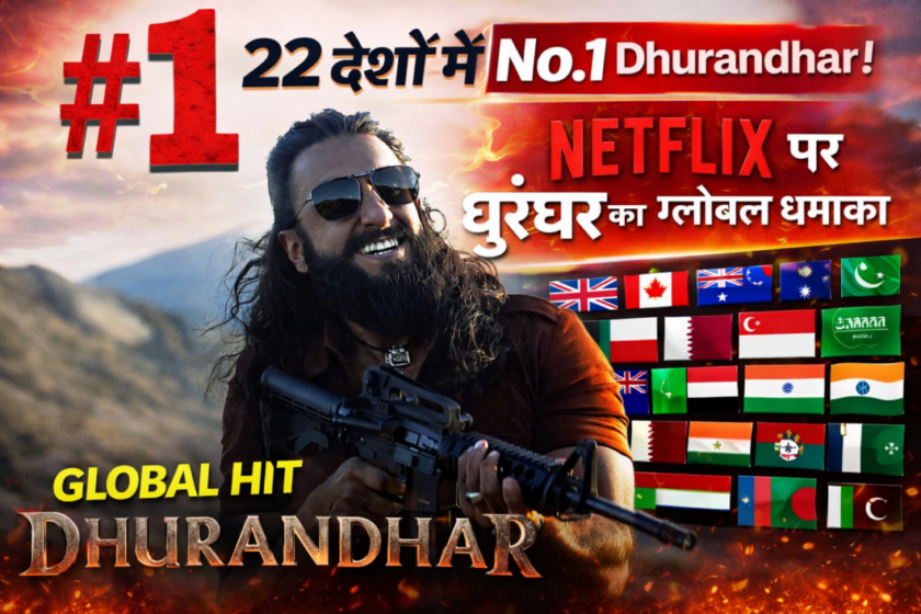 ‘Dhurandhar’ is a global hit – becoming the number one film on Netflix in 22 countries
