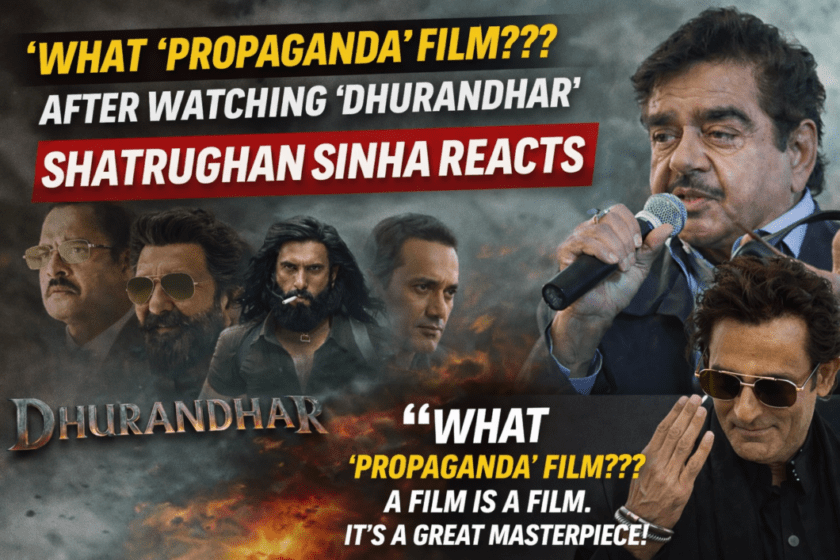 "What kind of propaganda film is this?" Shatrughan Sinha said after watching 'Dhurandhar'.